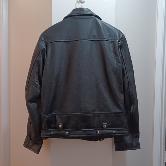 SOLD - STRAIGHT TO HELL COMMANDO LIGHTWEIGHT – LEATHER JACKET - 40 - Picture 3 of 6